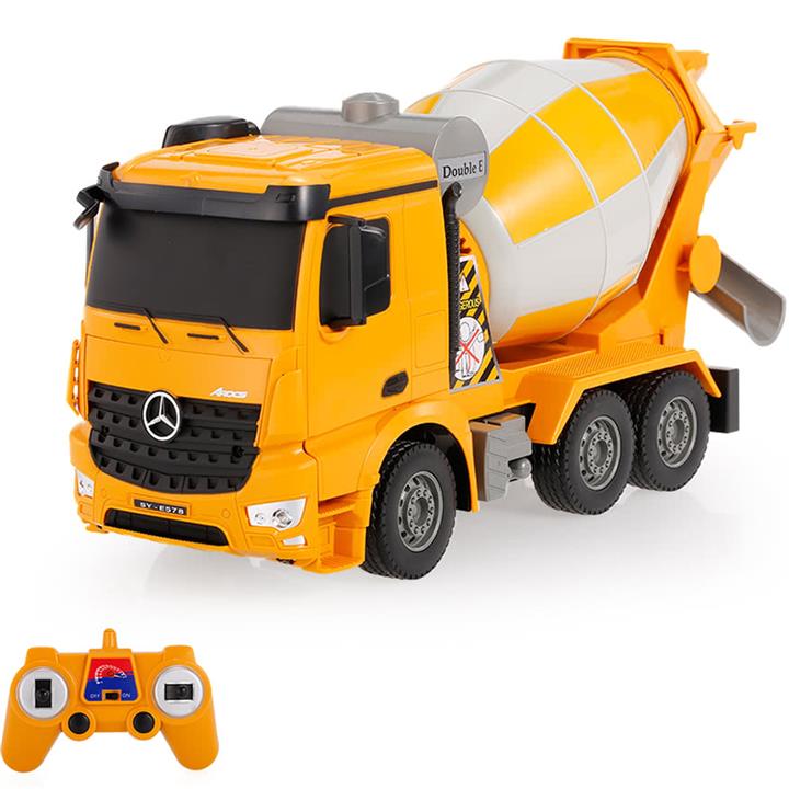 ماشین بازی کنترلی دبل ای مدل Mercedes Benz Cement Mixer